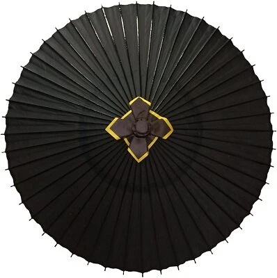 Wagasa - Ombrelle Japonaise / Japanese Umbrella - Bangasa Black - Photo 1/3