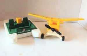 Figura de colección 1976 Fisher Price Adventure People Sea Plane barco piloto guardabosques - Imagen 1 de 12