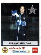 1998-99 Sudbury Wolves Police #2 Ken MacKenzie