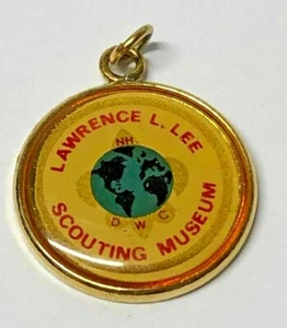 Lawrence L. Lee Danial Webster Council Boy Scouting Museum Charm - Picture 1 of 4