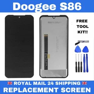 Doogee S86 Repuesto Cristal Pantalla Táctil LCD Digitalizador, Envío 24h - Imagen 1 de 5