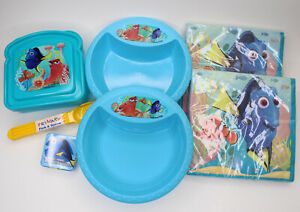 Childrens Lunch Set Disney's Finding Dory New BPA free Picnic Dishes Sandwich 