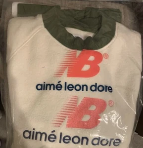 Aime Leon Dore New Balance Sweater Fleece Crewneck Pullover ALD Deep Pile - Bild 1 von 5