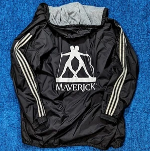 MADONNA MAVERICK PROMO JACKET ADIDAS WINDBREAKER RECORD COMPANY CREW EXCLUSIVE - Picture 1 of 9