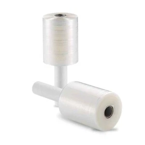 3" x 1000 FT - 80 Gauge Extended Core Banding Film Clear 18 Rolls - Picture 1 of 8