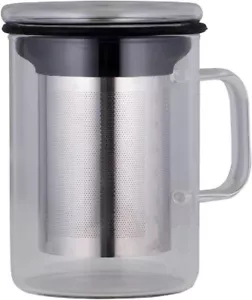 Tea Mug Tea Mug with Infuser, Black, 15246 - Picture 1 of 2