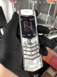 VERTU SIGNATURE S MOTHER PEARLES 344 DIAMONDS 🤍💎 - Picture 1 of 14