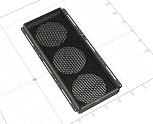 Caselabs SMA8 360mm Front Flex bay (Uncoated) - Made to order - Afbeelding 1 van 4