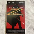 The Mask Of Zorro (Vhs, 1998, Closed Captioned)