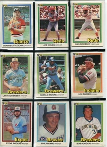 T1 - 1981 Donruss 27 card lot:Paul Splittorff, Rich (Goose) Gossage etc NO DUPS! - Picture 1 of 6