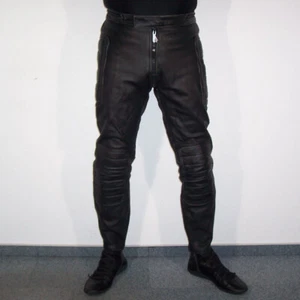 Motorradlederhose, Red Zipper von Hein Gericke, Farbe Schwarz, Größe 52 ( 50 ) - Bild 1 von 11