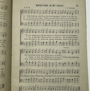 Songs Of Grace And Truth Vintage Religious Songbook 1899 Hall-Mack Co. - Picture 1 of 23