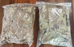 2 uniformes superiores de combate camuflados militares del ejército de Estados Unidos, protector contra insectos, talla grande regular - Imagen 1 de 19