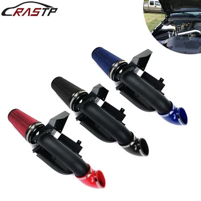 Kit de entrada de ar frio 4" polegadas + protetor térmico para GMC/Chevy V8 4.8L/5.3L 99-06 - Imagem 1 de 4