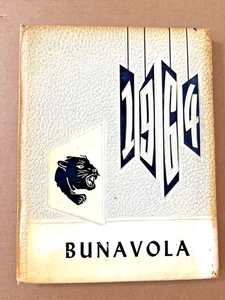 Vintage 1964 Bunavola Bunkie High School Yearbook - Bunkie Louisiana - Picture 1 of 10