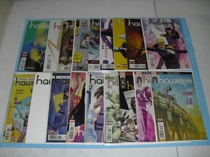Lot 18 Hawkeye (2016 series) 1-6 + (2017) 1-3 12 13 14 16 VF/NM! Marvel set 1-16 - Picture 1 of 10