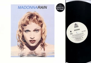 MADONNA Rain 12" US Maxi-Single Vinyl 1993 Hype Sticker RARE - Picture 1 of 5