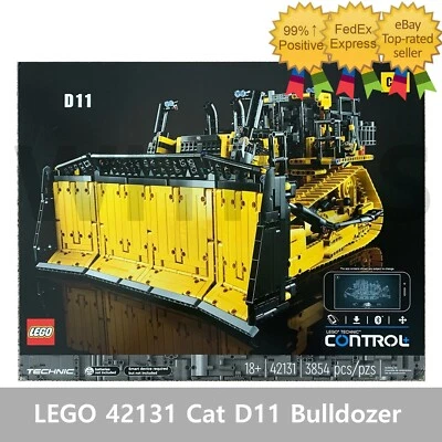 LEGO 42131 Technic App-Controlled Cat D11 Bulldozer 3854 Pieces - Tracking_ - Image 1 of 3