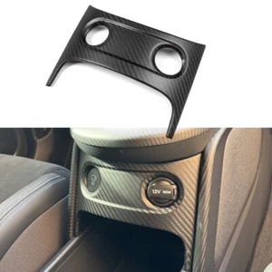 Matte Carbon Fiber Cigarette Lighter Face Plate For Hyundai Ioniq 5N 5N 23+ - Picture 1 of 9