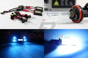 H11 10000K Deep Blue 35W Slim DC Ballast HID Conversion Kit Xenon Bulb - Picture 1 of 6
