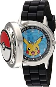 Pokemon POK9025 Excellent++ Quartz Analog Silicon Men's Watch From Japan Fedex