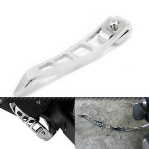 Chrome Kickstand Extension Fit For Harley Dyna Wide Glide for Street Bob 93-17 w - Picture 1 of 10