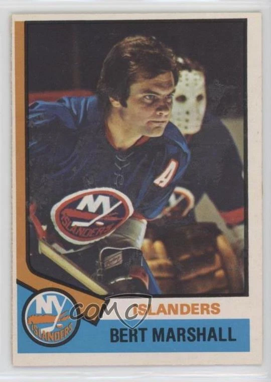 1974-75 O-Pee-Chee Bert Marshall #177