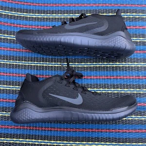 Nike Free RN 2018 Black Running 942836-002 Size 8 Men - Picture 1 of 5
