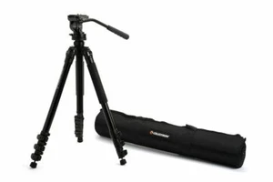 Celestron Regal Premium Tripod + Fluid Head Kit # 82052 (UK) BNIB Birding Tripod - Picture 1 of 12