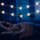 Mushroom String Lights 20led Fairy Decor For Bedroom Nursery Party Patio