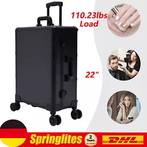 Profi Kosmetikkoffer Trolley Schminkkoffer Make-up Koffer Beauty Case +4 Rollen - Bild 1 von 22