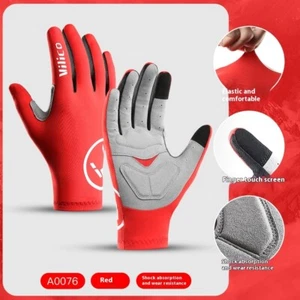 Thin MTB Gloves for Spring Summer – Shockproof Outdoor Cycling Bike Gear - Picture 1 of 8