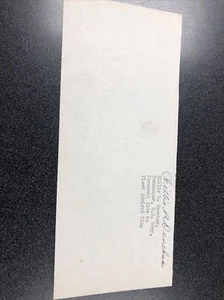 Firmado por Willis R. Debeaks Comandante, Asistente Personal de la Marina de los Estados Unidos para la Flota A. King - Imagen 1 de 2