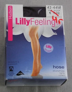 Gr. 42 44 NEU - Strumpfhose Hudson Lilly Feeling 40den blickdicht, dunkelviolett - Bild 1 von 6
