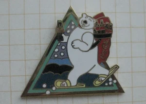 COCA-COLA / EISBÄR ..................................... Wintersport-Pin (199j) - Picture 1 of 1