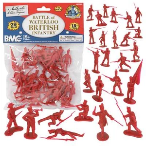BMC-67260 "BMC CTS Waterloo British Infantry - Soldiers (Red, 29)" 1/32 Playset - Picture 1 of 5
