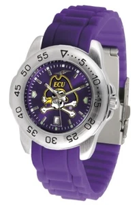 Sun Time Men's Licensed Collegiate Sport Watch Silicone Strap (Pick Your Team) - Picture 1 of 74