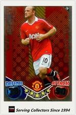 2010-11 Topps Match Attax Star Player Foil No 216 Wayne Rooney (Manchester Utd)