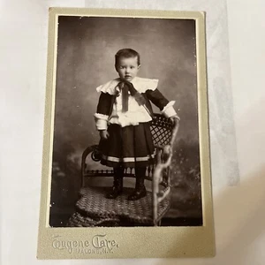 Antique Photograph Little Boy in Costume - Picture 1 of 6