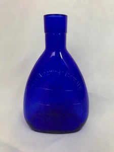 Vintage Colbalt Blue Glasflasche First American Industry Glasshouse Jamestown - Bild 1 von 13
