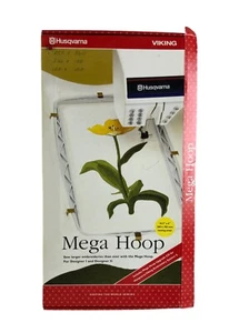 Husqvarna Viking 150 x 360 Mega Embroidery Hoop AND Smaller Hoop 240 x 150 - Picture 1 of 4