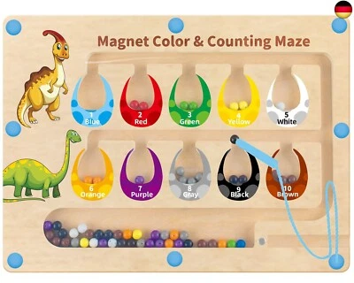 JKGIFTS Montessori Spielzeug ab 2 3 4 5 6 Jahre, Spielzeug ab 3-6 Jahre