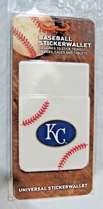 MLB Kansas City Royals Sticker Wallet White by GameWear - Picture 1 of 2
