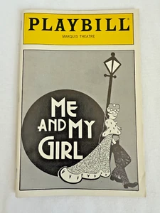 PLAYBILL May 1989 ME AND MY GIRL Marquis Theatre BROADWAY - Picture 1 of 4