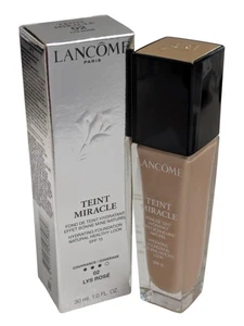 Lancome Teint Miracle Foundation Hydrating #02 Lys Rose SPF 15 MSRP $47 - Picture 1 of 6