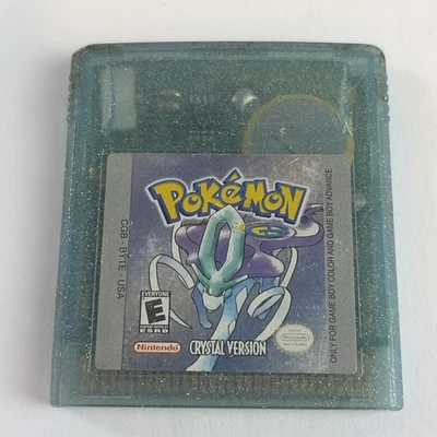 Nice! Pokemon: Crystal GBC (Game Boy Color, 2001) *New Battery* Authentic - Image 1 of 4