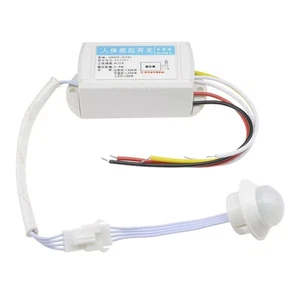 IR Infrared Body Motion Sensor Automatic Light Lamp Control Switch AC220V 200W - Picture 1 of 5