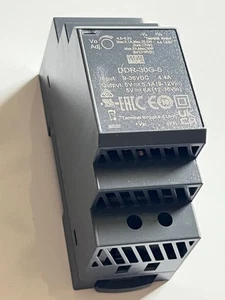 MEAN WELL DDR-30G-5 MONTAJE EN RIEL DIN CONVERTIDOR DC-DC 9-36V IN 5V 6A OUT fd1d33 - Imagen 1 de 5