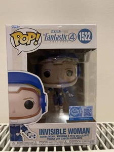 Funko Fantastic Four Invisible Woman In Space Suit Pop! #1522 Vinyl Figure - Foto 1 di 6