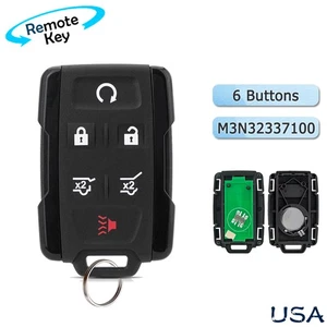 Remote Key Fob for 2015 2016 2017 2018 2019 2020 Chevrolet Tahoe M3N-32337100 - Picture 1 of 7